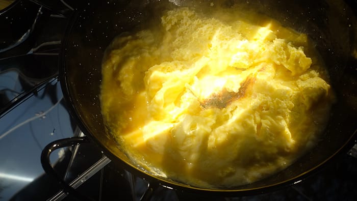 omelette au four solaire