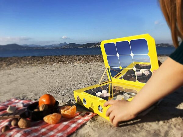 La cuisine solaire à la plage