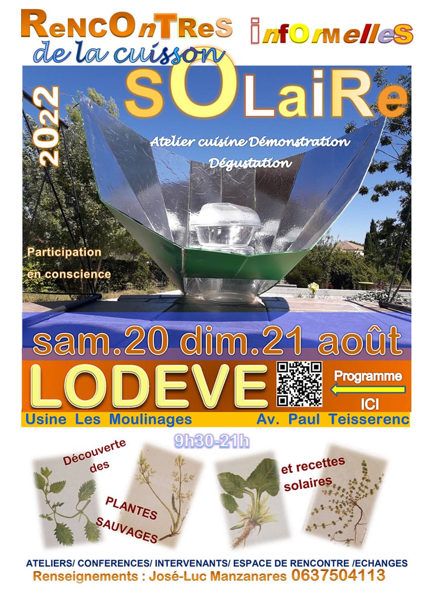 Affiche rencontres solaires informelles